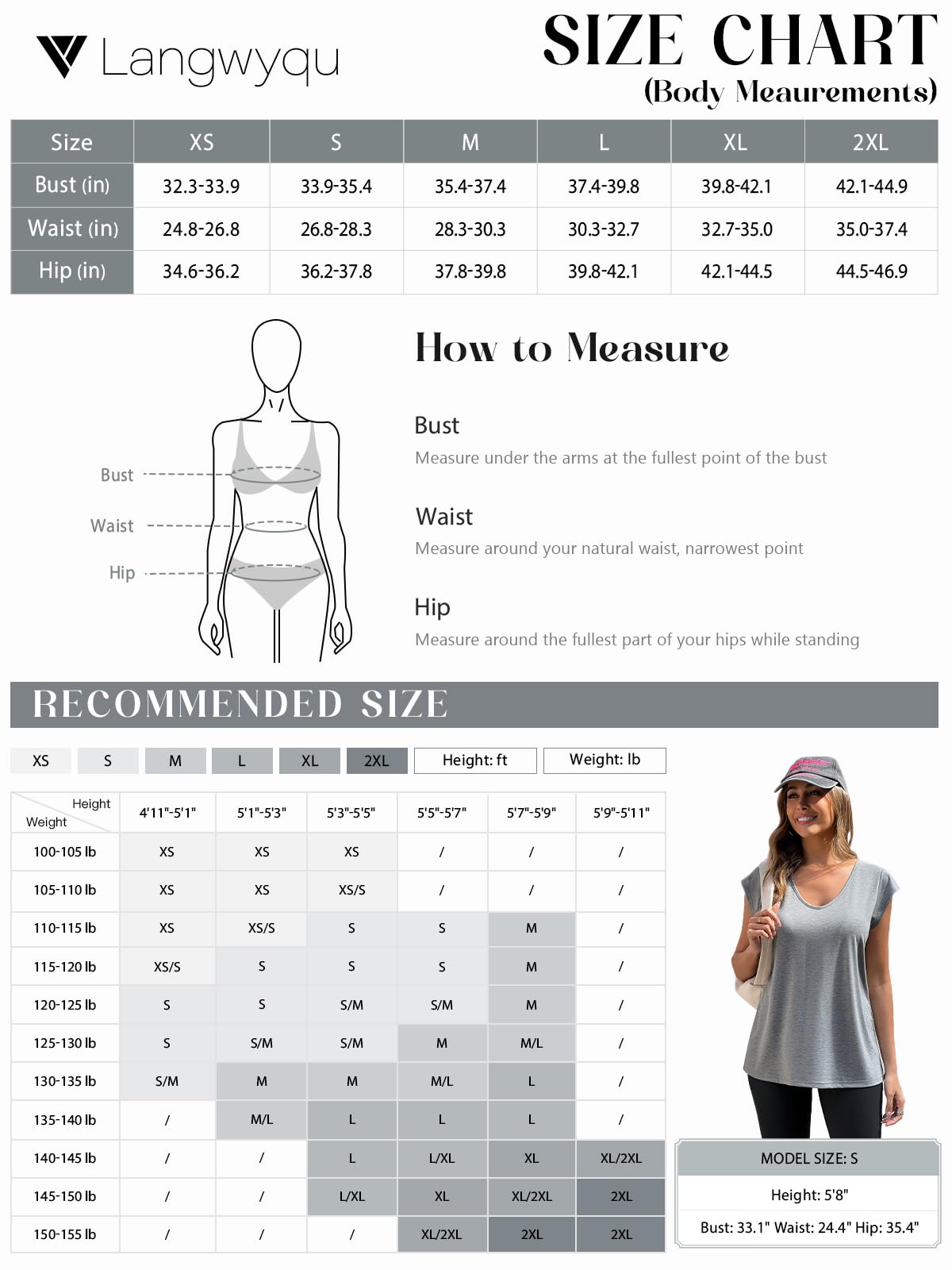Womens Cap Sleeve V Neck T-Shirt Casual Loose Fit Basic Tshirts Tops