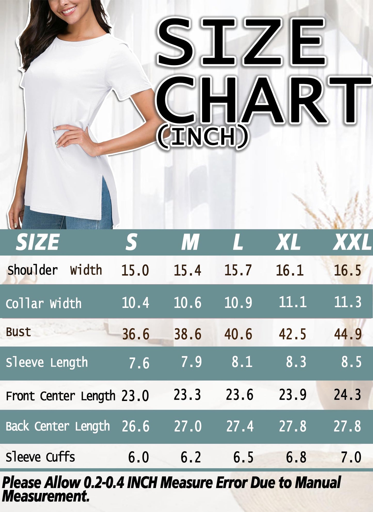 Herou T Shirt for Women Basic Short Sleeve Modal High Low Hem Tees Round Neck Loose Fit (Light Coffee, Medium)